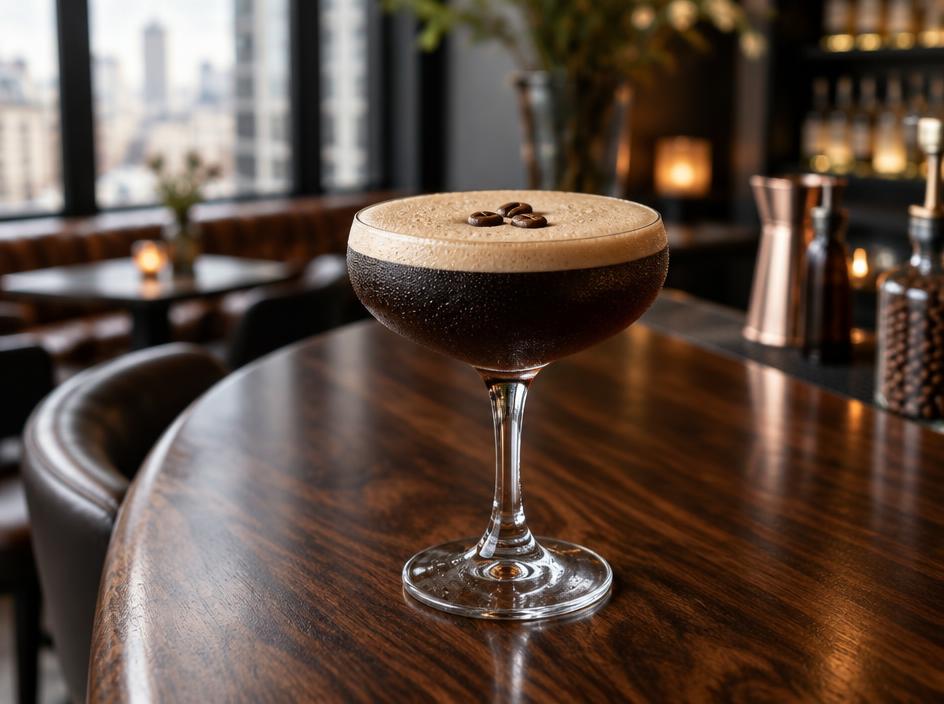 Espresso Martini at Soul Music Food
