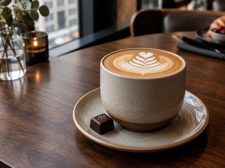Café Latte at Soul Music Food