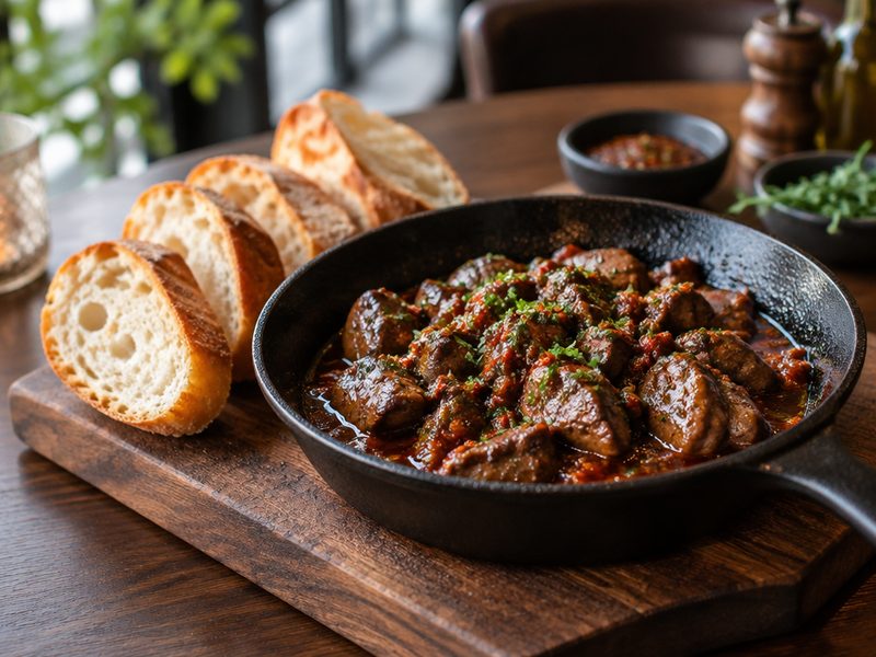 Chicken Livers at Soul Music Food