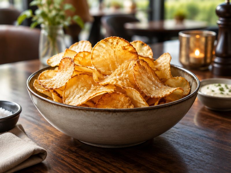 Chips at Soul Music Food