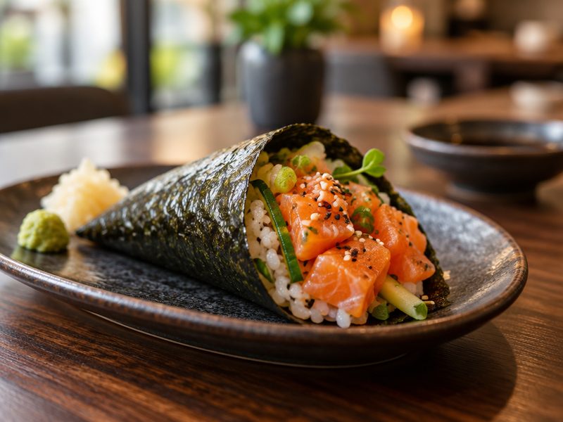 Hand Roll 1pc at Soul Music Food