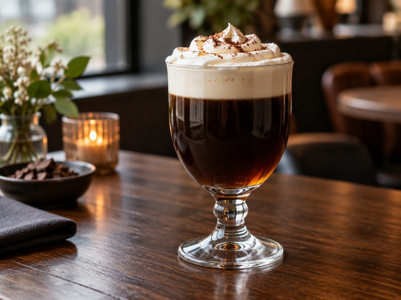Irish Coffee at Soul Music Food
