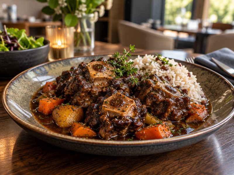 Oxtail at Soul Music Food