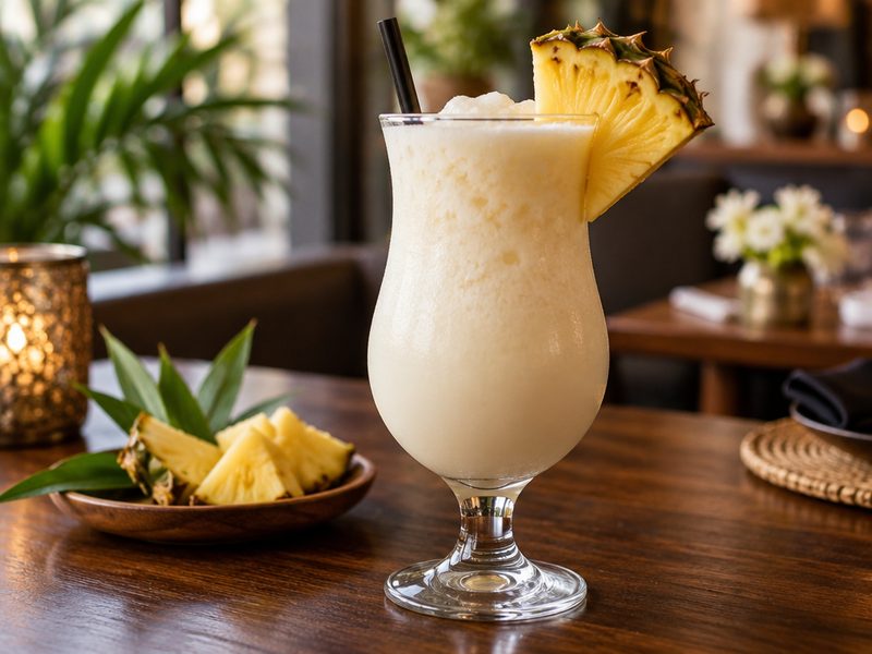 Piña Colada at Soul Music Food