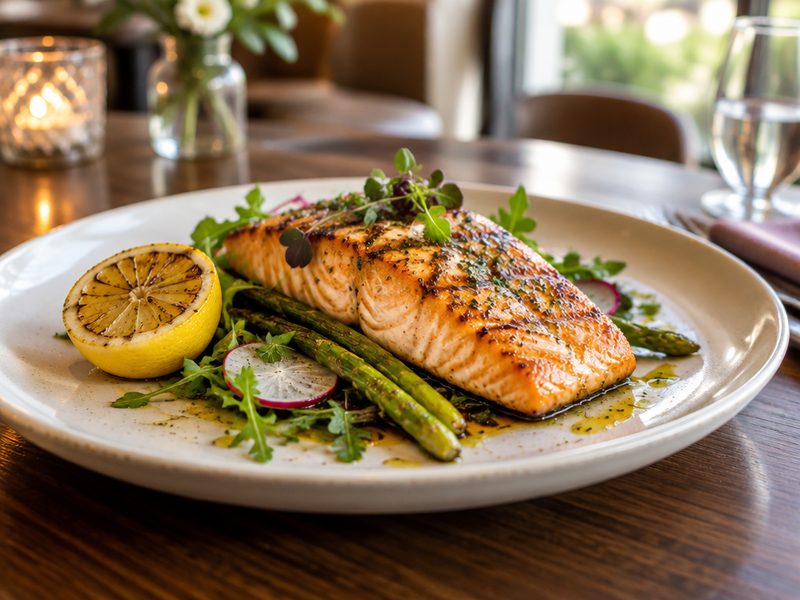 Salmon 250g at Soul Music Food