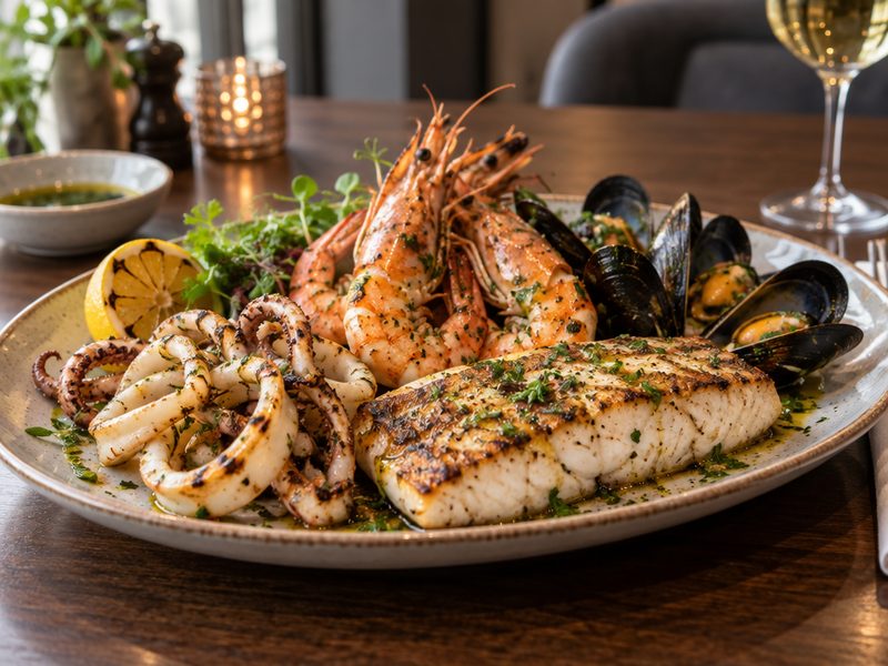 Soul Seafood Feast at Soul Music Food
