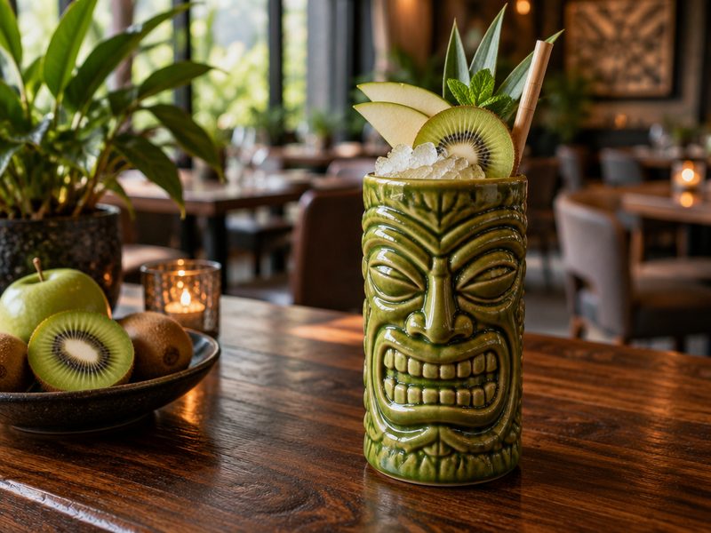 Kiwi Apple Tiki at Soul Music Food