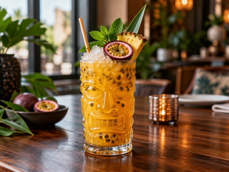 Passionfruit Tiki at Soul Music Food